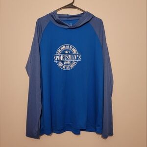 Womens XL LOTW Sportman's Lodge Long Sleeve With Hood Lake of the woods